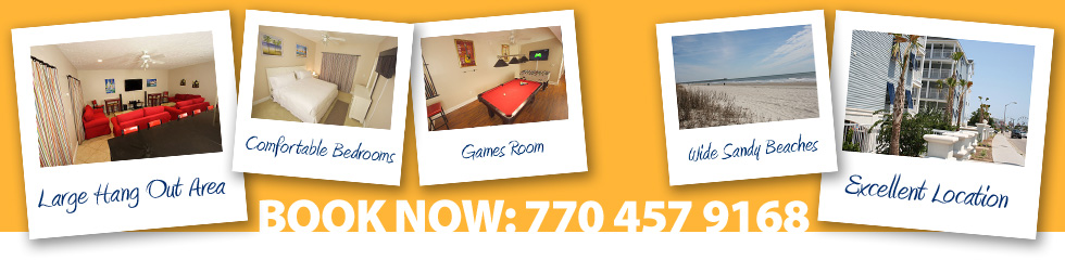 5,6,7,8 Bedroom Condo at the Myrtle Beach Villas II complex